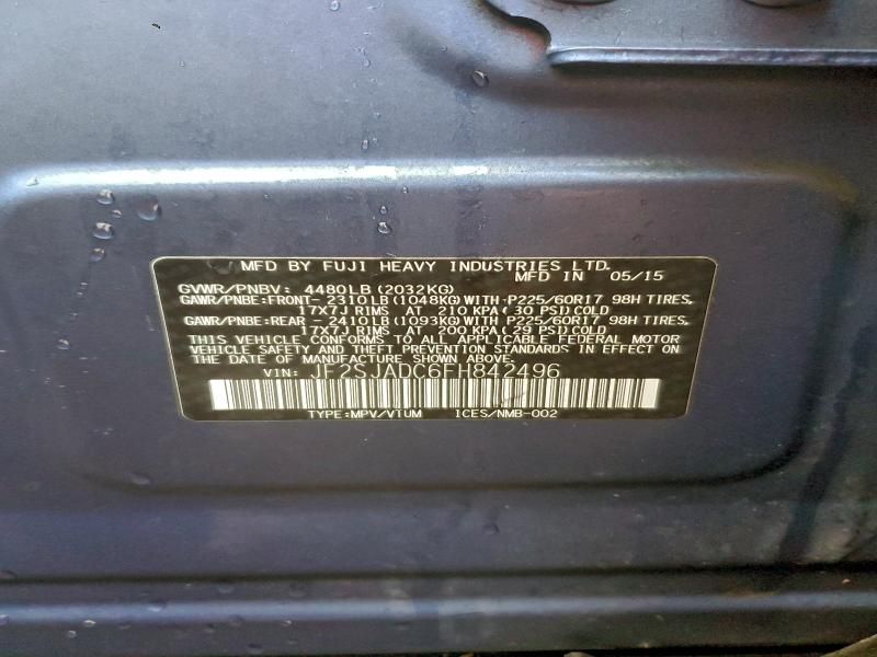 2015 Subaru Forester 2.5i Premium