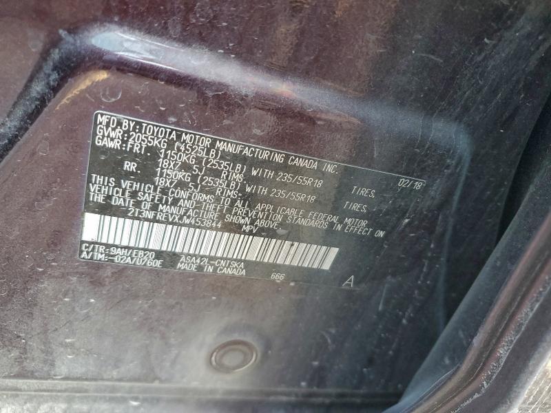 2018 Toyota Rav4 se