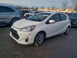 Salvage cars for sale from Copart Bridgeton, MO: 2015 Toyota Prius c