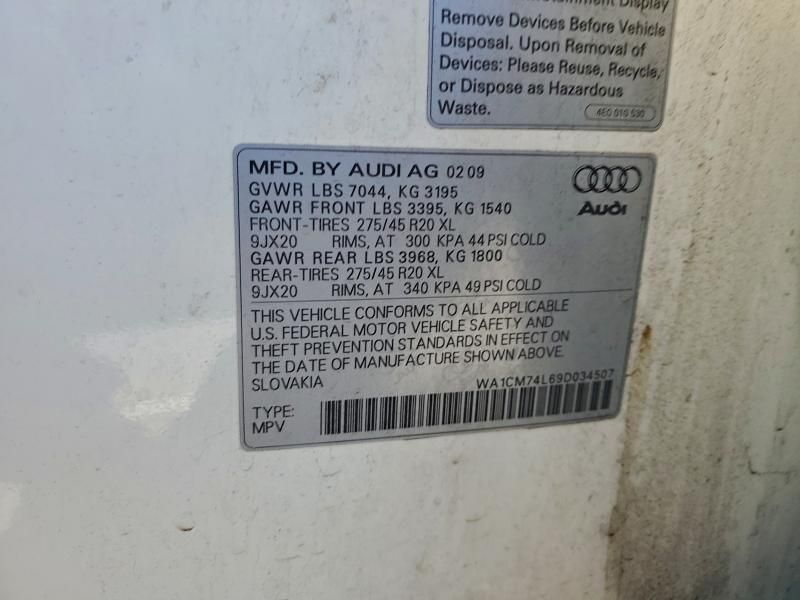 2009 Audi Q7 tdi S-line