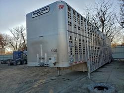 Camiones salvage sin ofertas aún a la venta en subasta: 2023 Wilson Trailer-Livestock Trailer