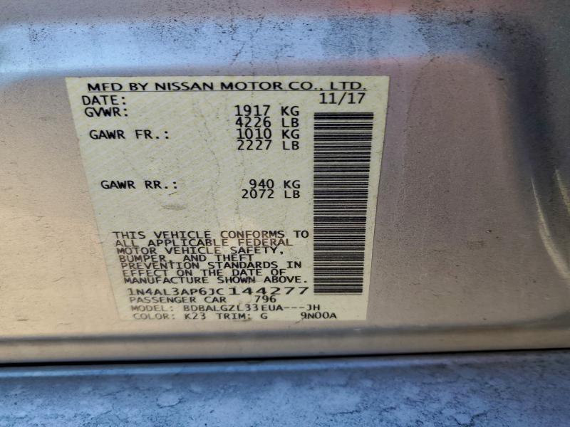 2018 Nissan Altima 2.5