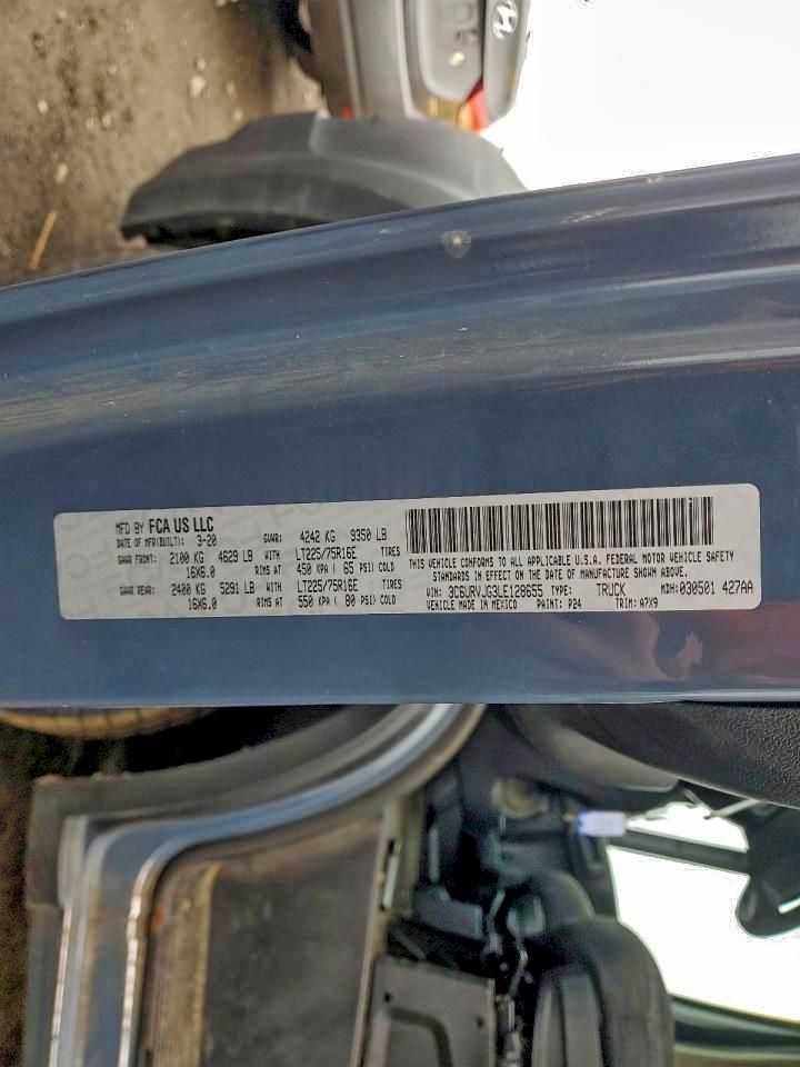 2020 Dodge RAM Promaster 3500 3500 High