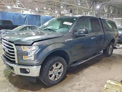 Ford salvage cars for sale: 2017 Ford F150 Super cab