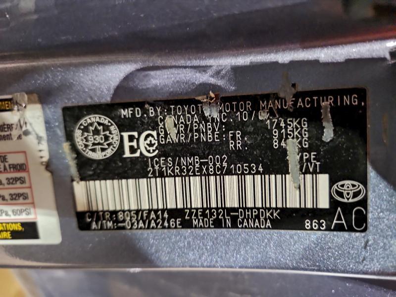 2008 Toyota Corolla Matrix xr