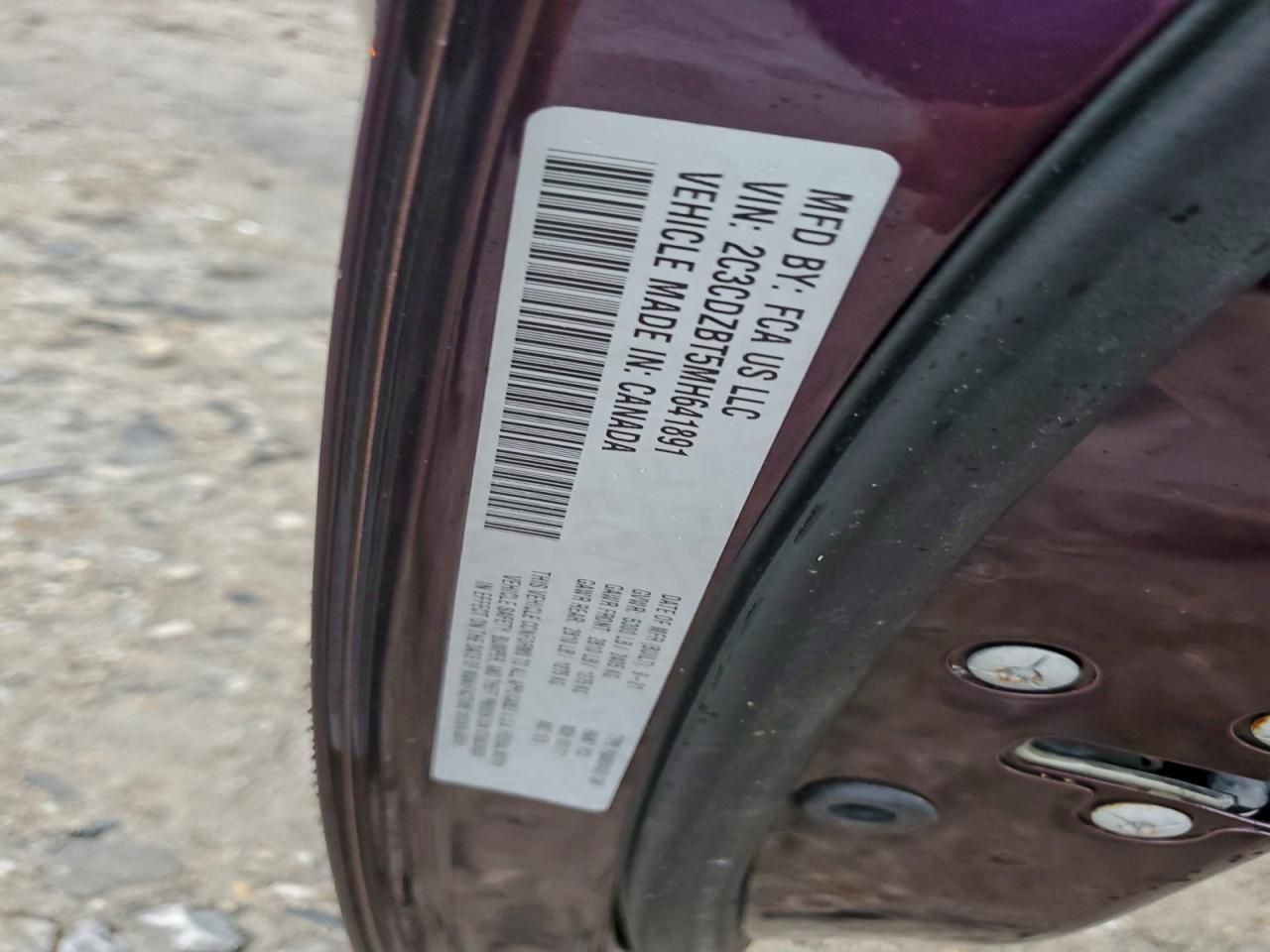 2021 Dodge Challenger R/T