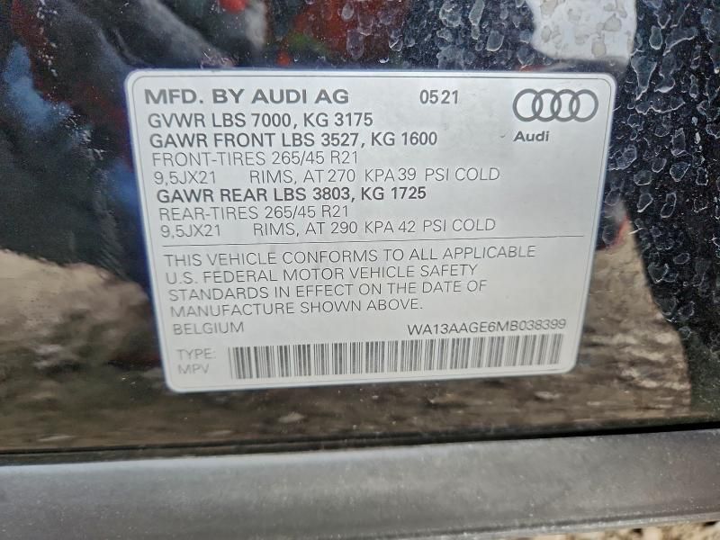 2021 Audi E-tron Sportback Prestige