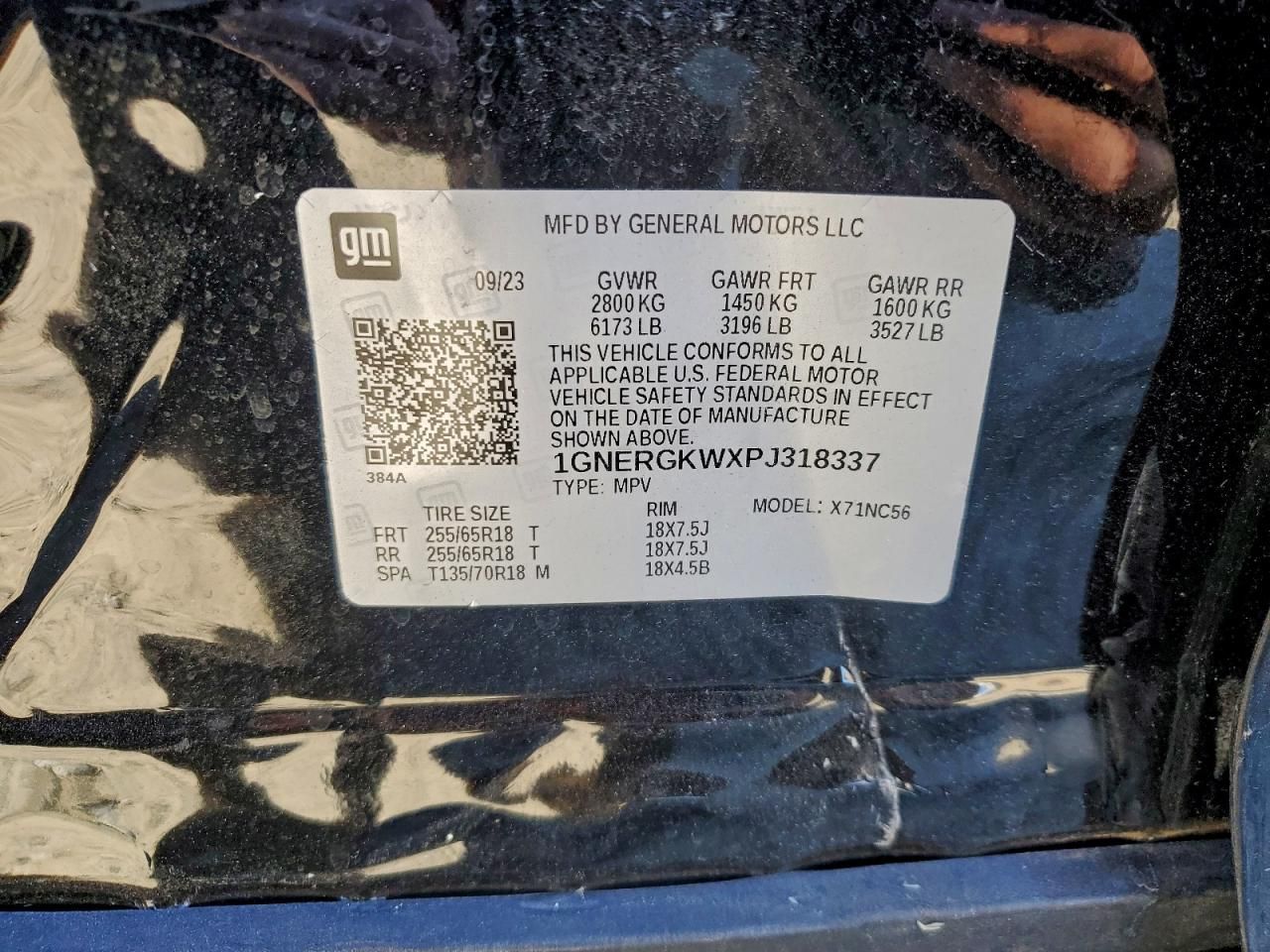 2023 Chevrolet Traverse lt