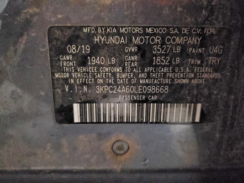 2020 Hyundai Accent se