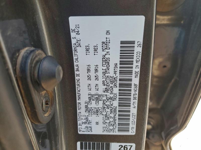 2021 Toyota Tacoma trd Off-road