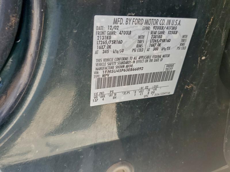 2003 Ford Excursion Eddie Bauer
