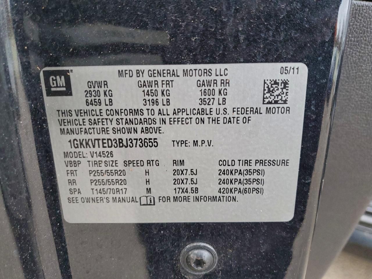 2011 GMC Acadia Denali