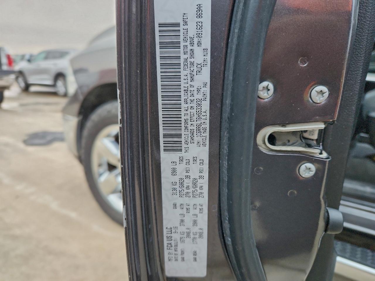 2017 Dodge RAM 1500 SLT