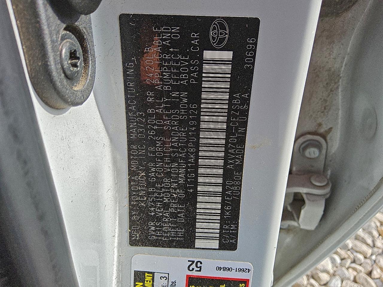 2023 Toyota Camry se Night Shade