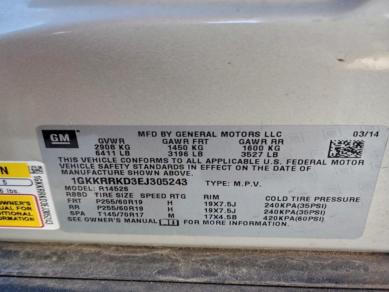 2014 GMC Acadia Slt-1
