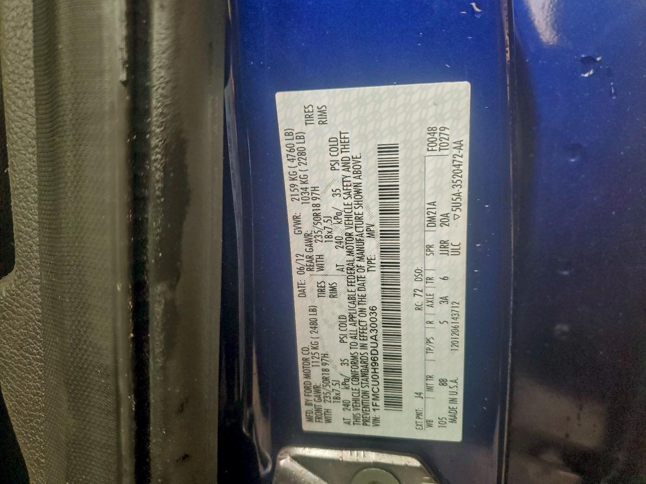 2013 Ford Escape sel