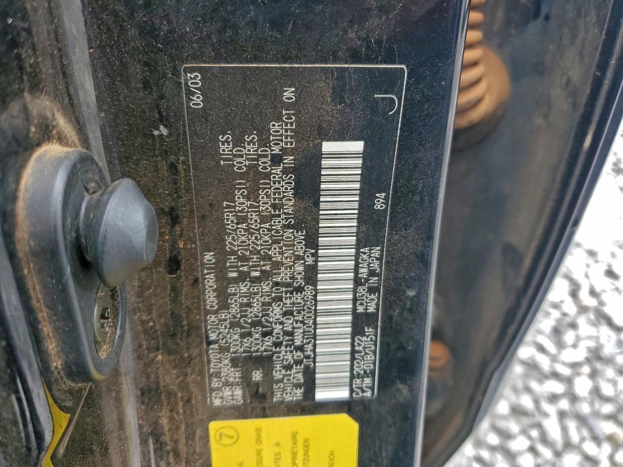2004 Lexus Rx 330