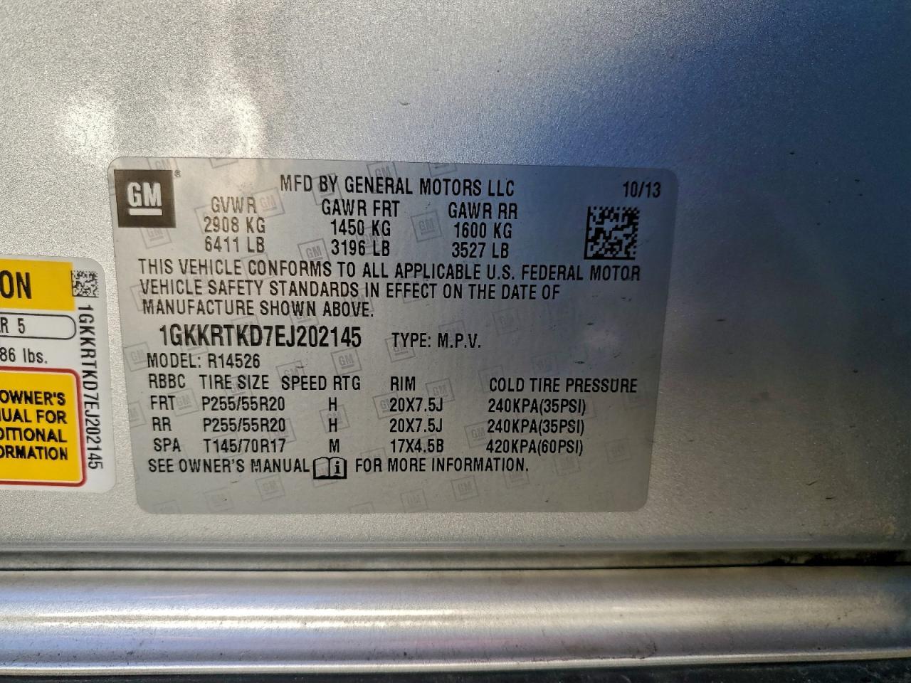 2014 GMC Acadia Denali