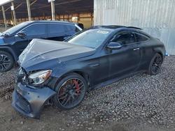 Mercedes-Benz C-class salvage cars for sale: 2019 Mercedes-Benz C 63 Amg-s