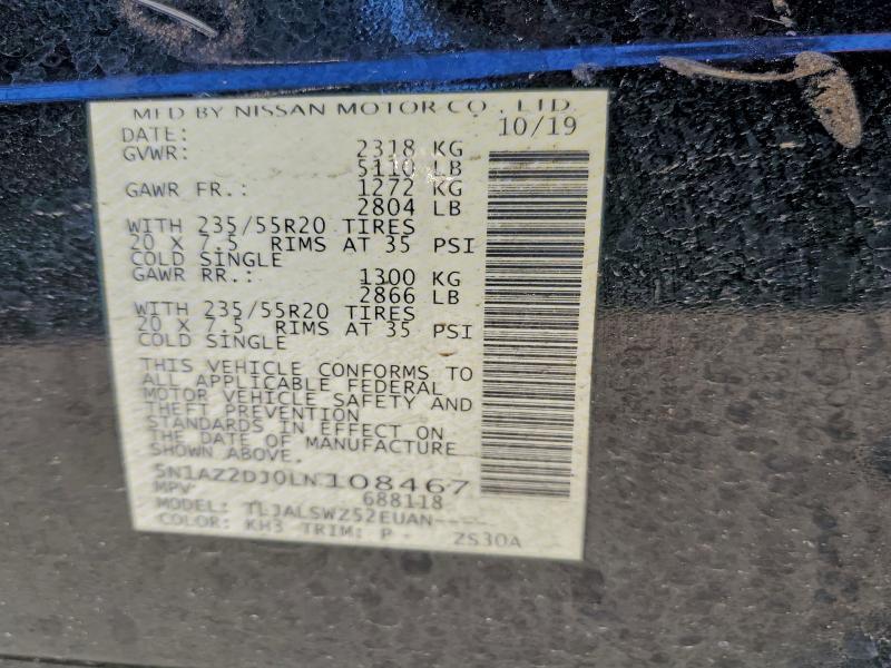 2020 Nissan Murano Platinum