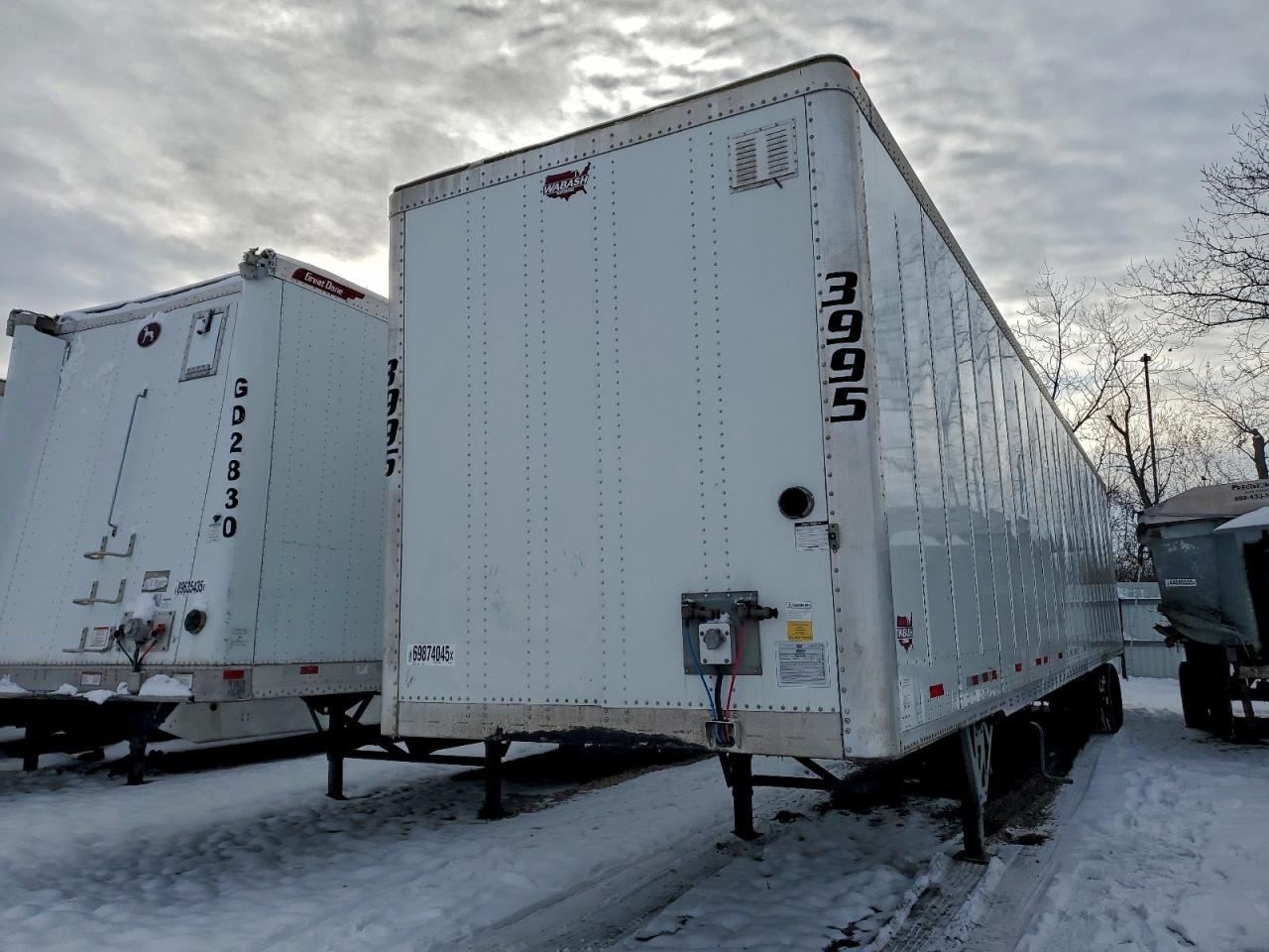 2023 Wabash Dvcvhpc DRY Van Trailer