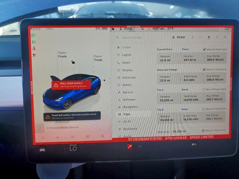 2022 Tesla Model 3