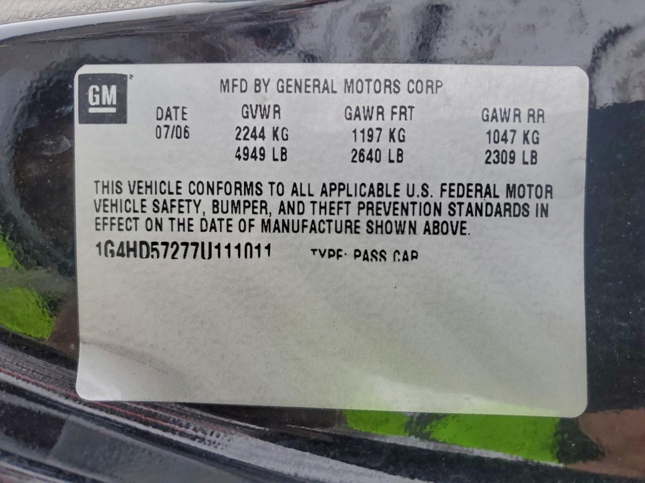 2007 Buick Lucerne cxl