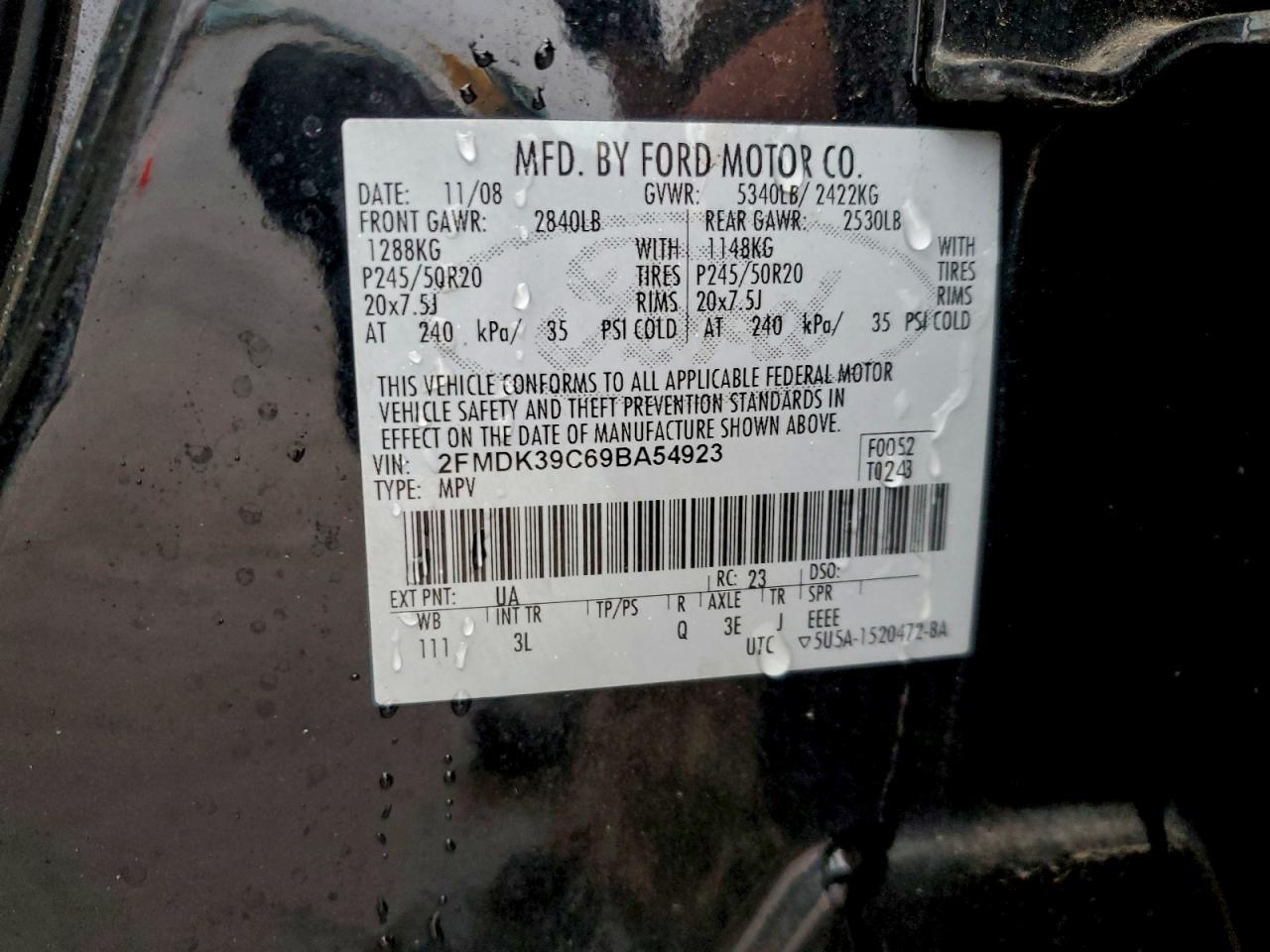 2009 Ford Edge Limited