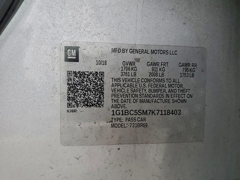 2019 Chevrolet Cruze ls