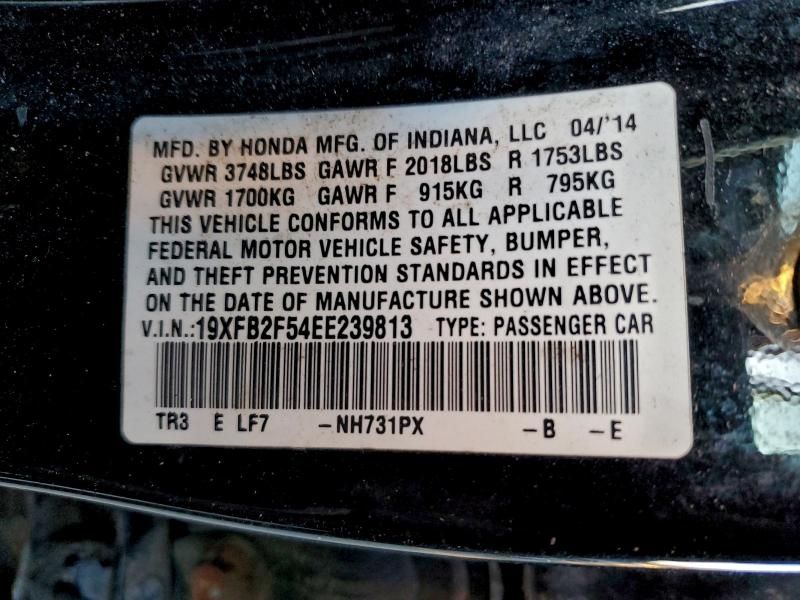 2014 Honda 2014 Hond Civic lx