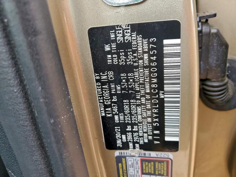 2021 KIA Sorento s