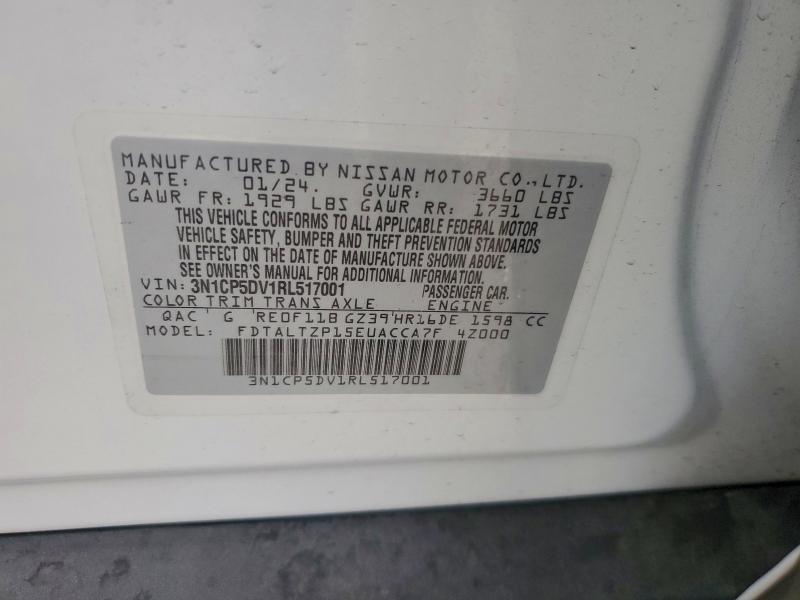 2024 Nissan Kicks sr