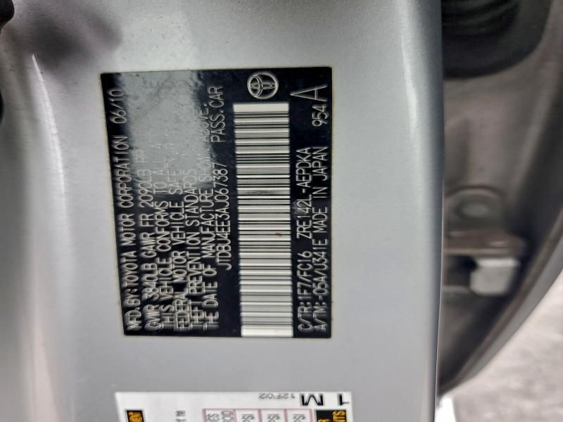 2010 Toyota Corolla Base