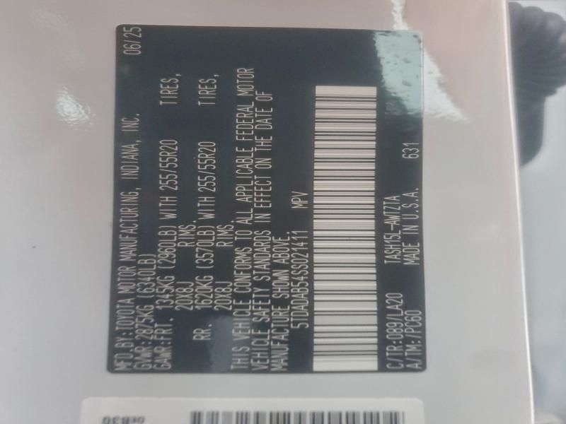 2025 Toyota Grand Highlander Limited