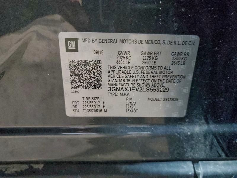 2020 Chevrolet Equinox lt