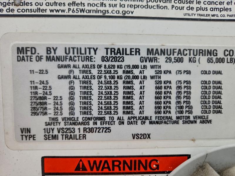 2024 Utility Dryvan-dry van Trailer