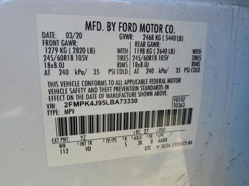 2020 Ford Edge sel