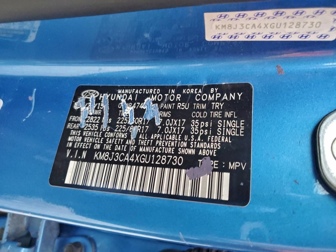 2016 Hyundai Tucson Limited