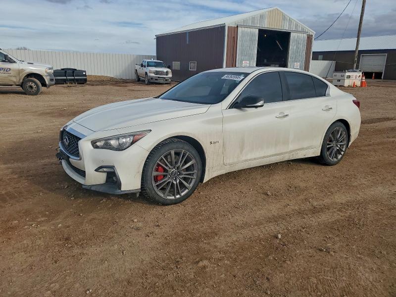 2018 Infiniti Q50 red Sport 400