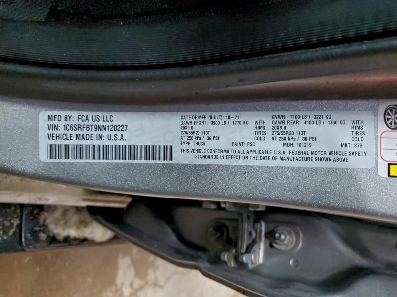 2022 Dodge Ram 1500 big Horn/lone Star