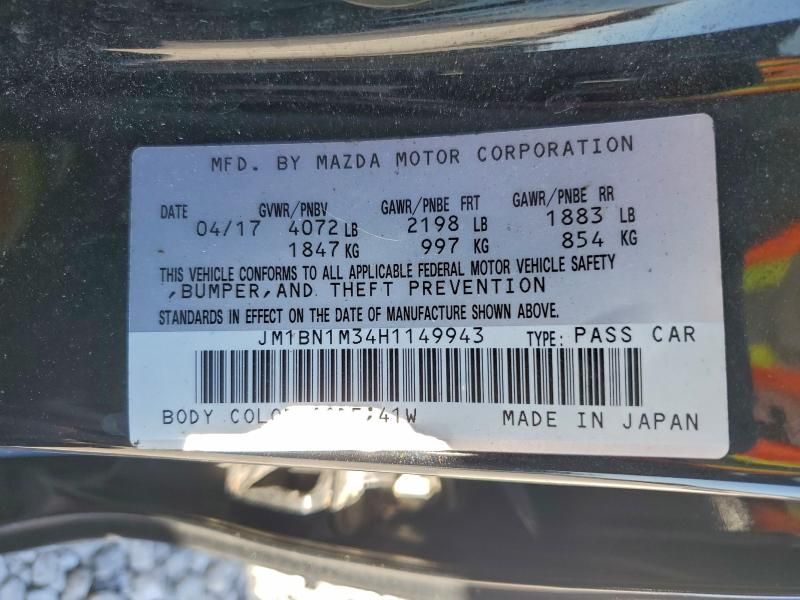 2017 Mazda 3 Grand Touring