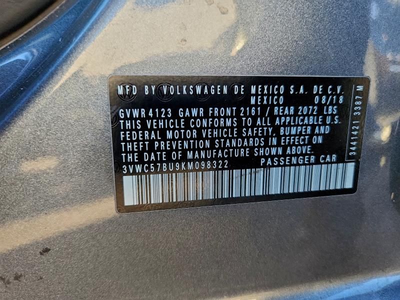 2019 Volkswagen Jetta s