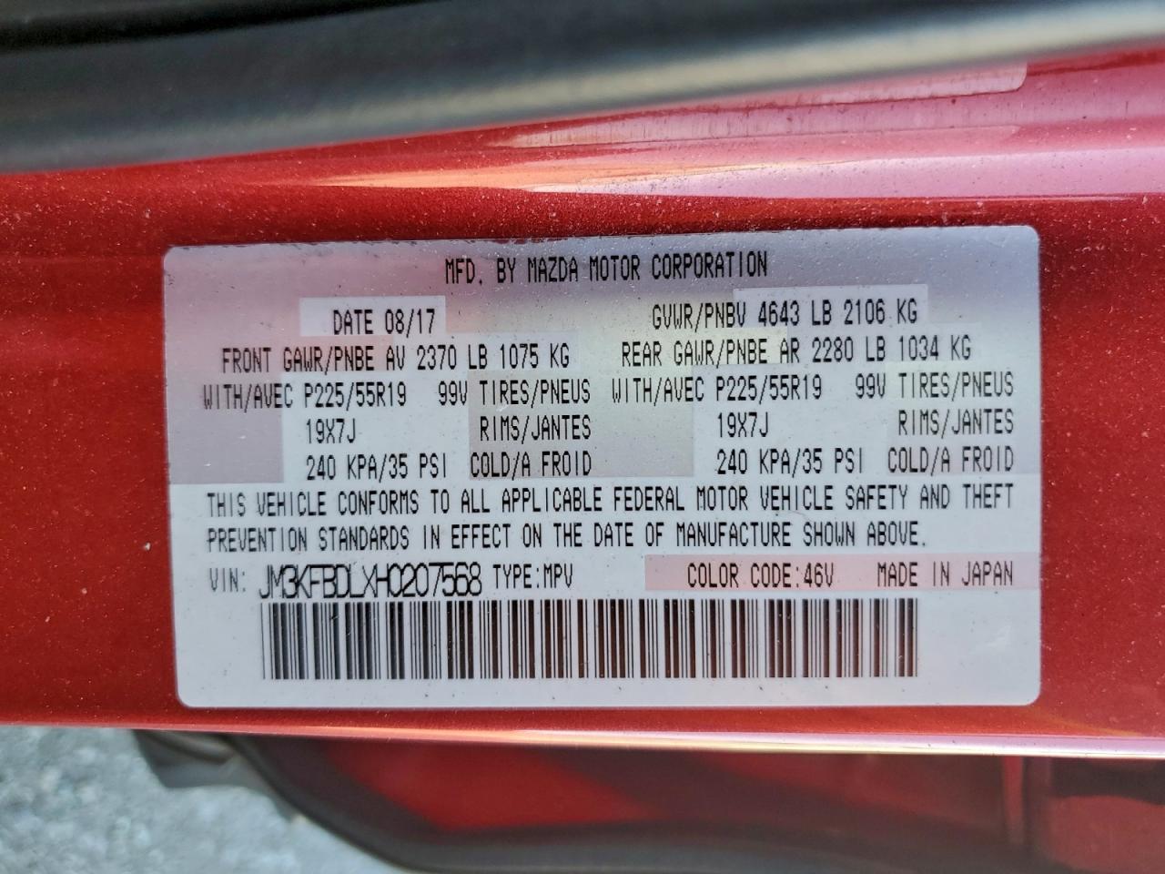 2017 Mazda Cx-5 Grand Touring