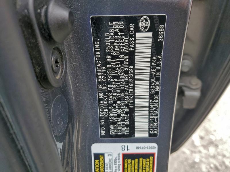 2016 Toyota Avalon xle