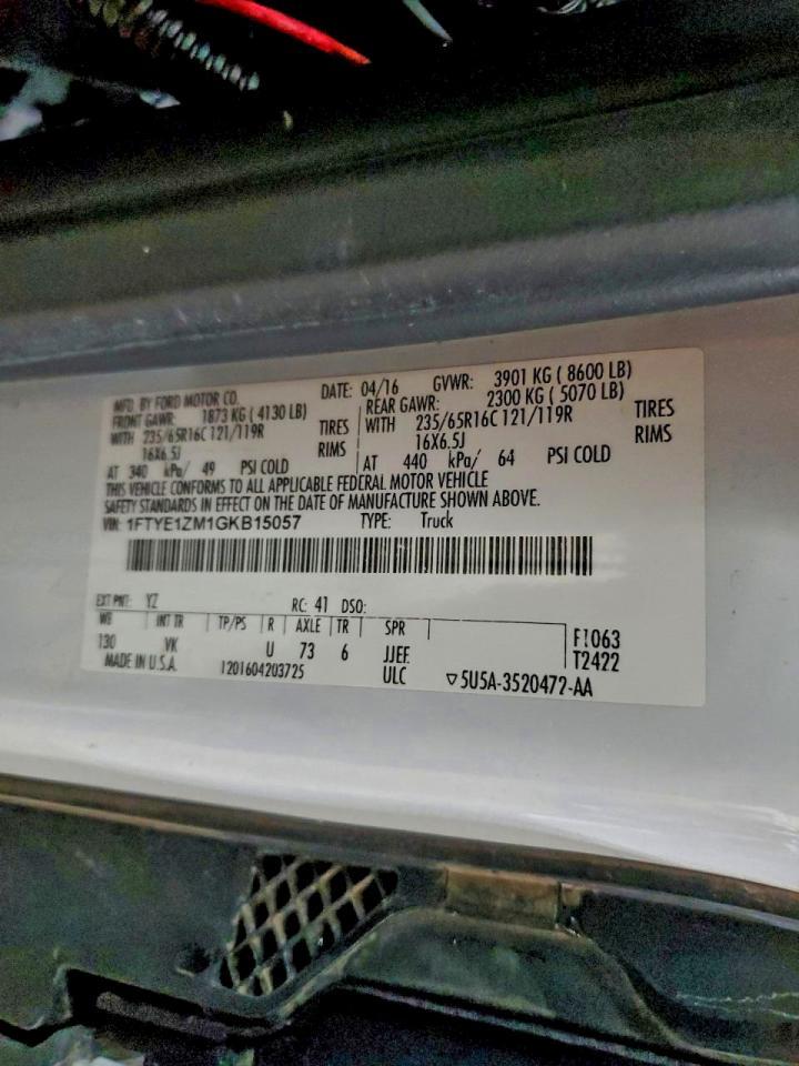 2016 Ford Transit 150 Utility / Service Van