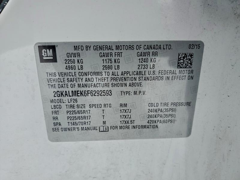 2015 GMC Terrain sle