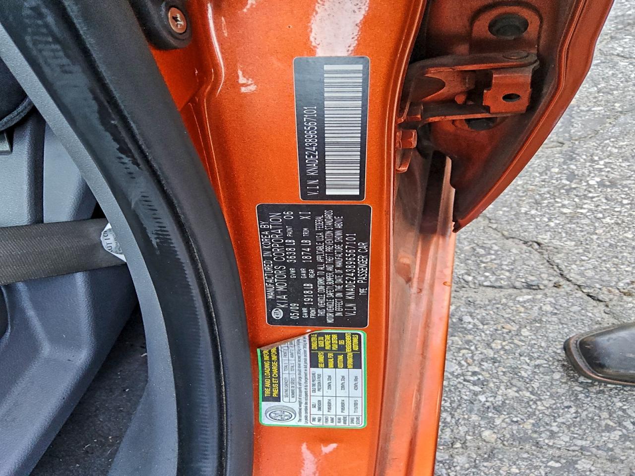 2009 KIA Rio5 lx
