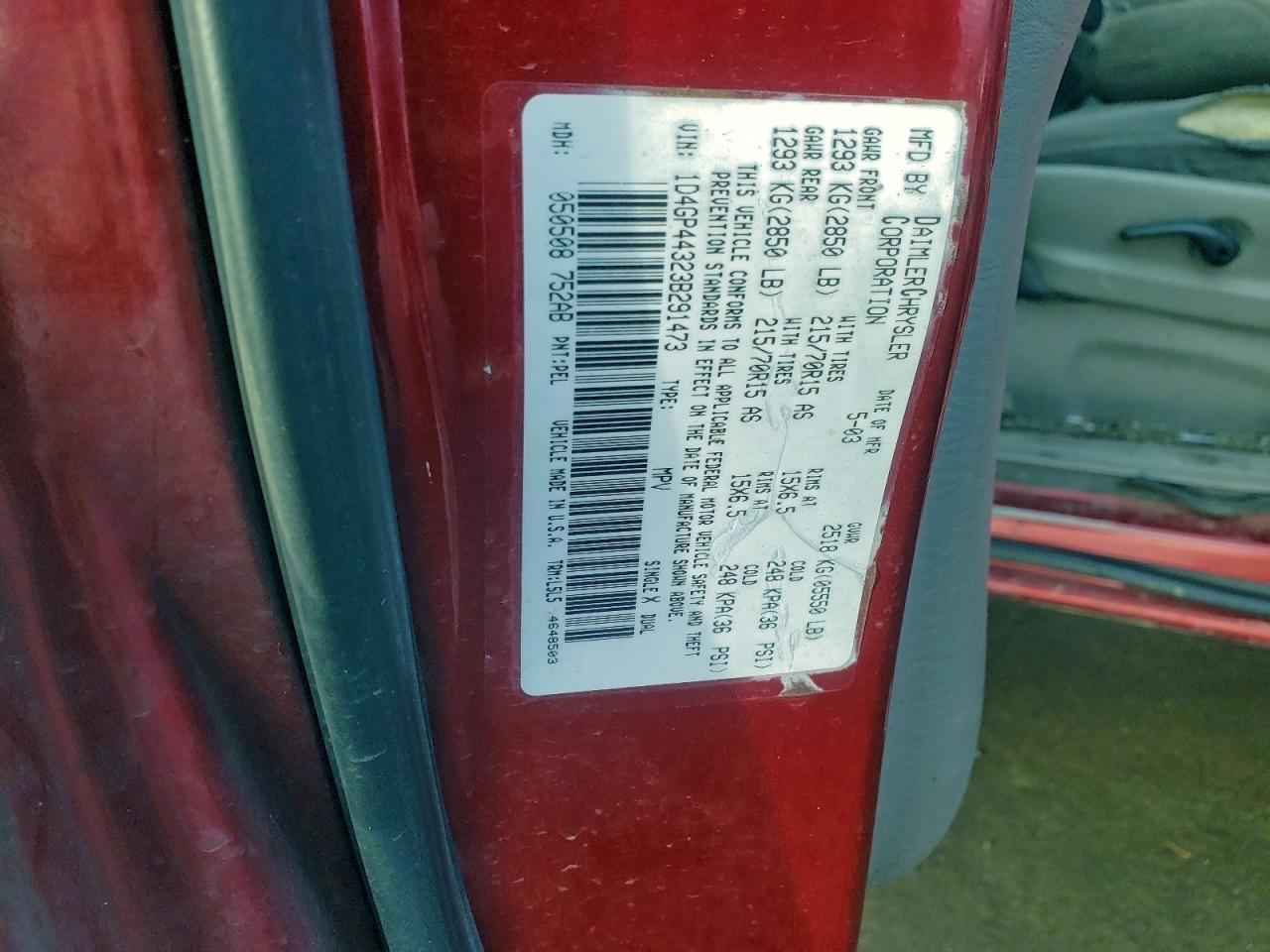 2003 Dodge Caravan