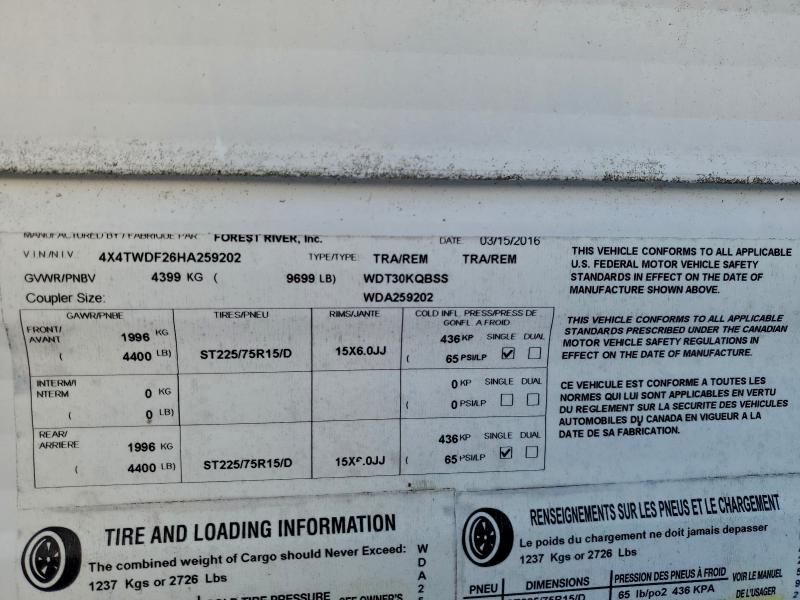 2017 Wildwood 2017 Foresriver Wildwood