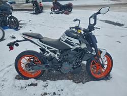 Salvage cars for sale from Copart York Haven, PA: 2022 KTM 200 Duke
